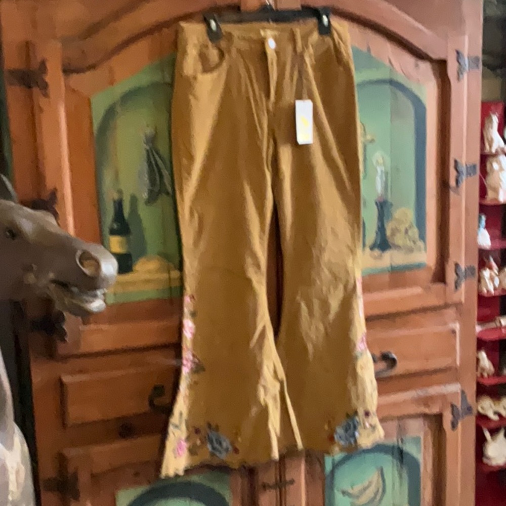 Home Folk Embroidered Jeans
